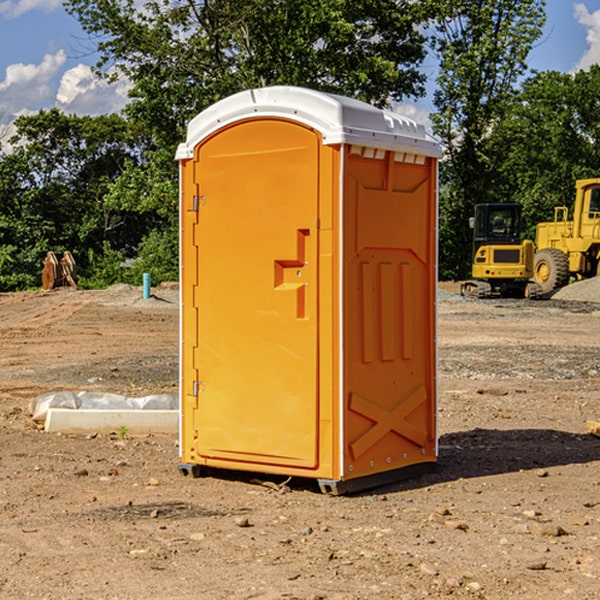 are there any restrictions on where i can place the porta potties during my rental period in Cyril Oklahoma
